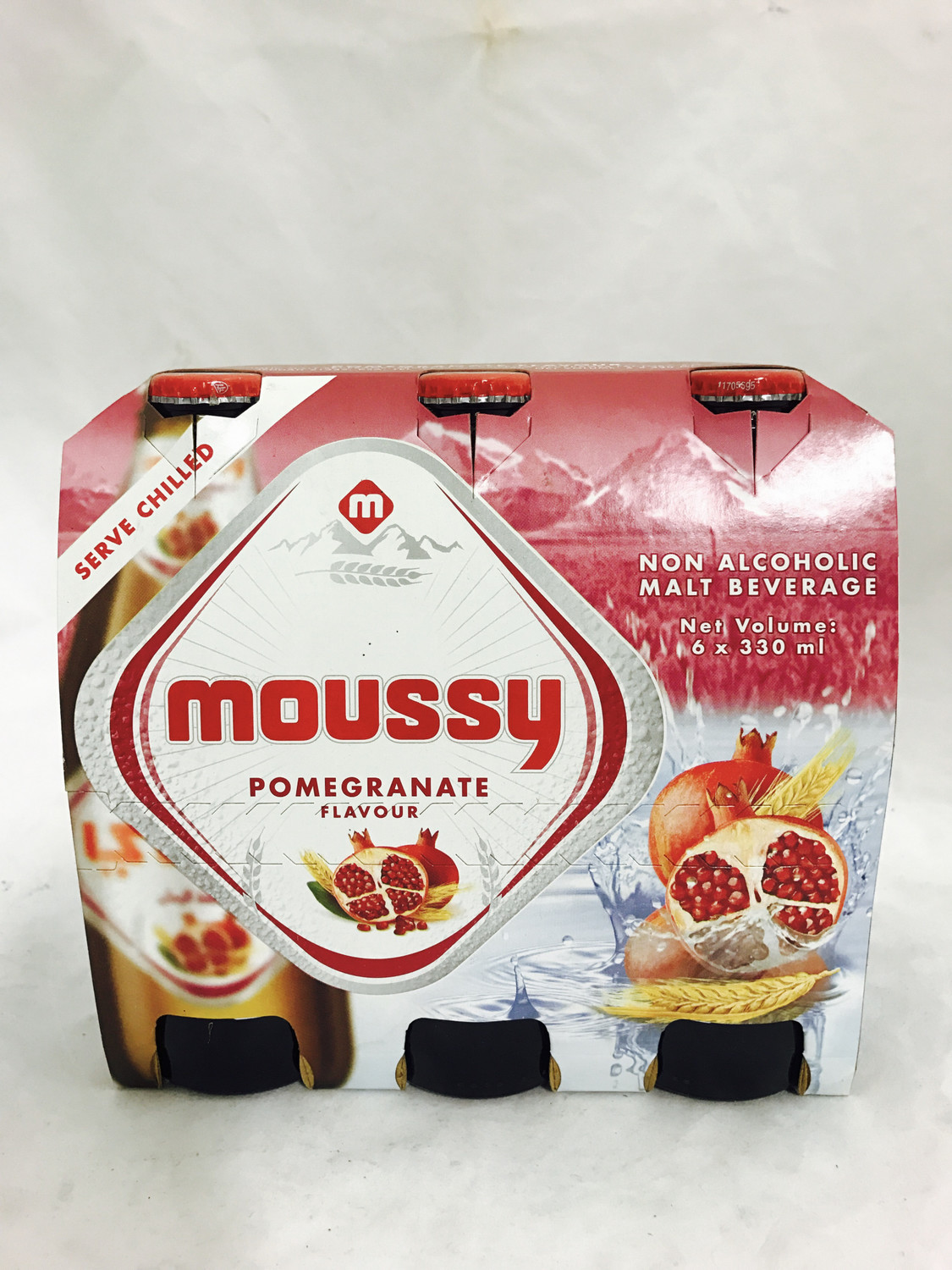 Moussy pomgranate multi drink 4x6x330 ml 