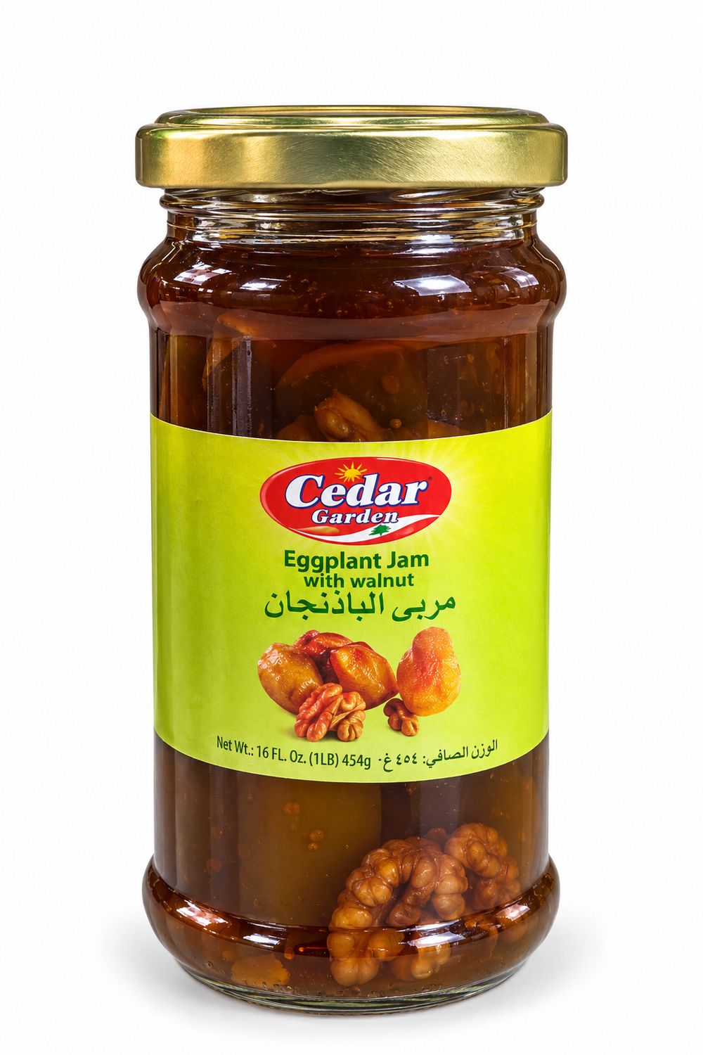 Cedar Garden Eggplant Jam With Walnuts 12x450g