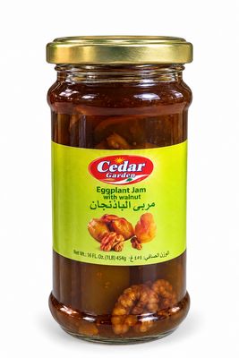 Cedar Garden Eggplant Jam With Walnuts 12x450g
