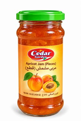 Cedar Garden Apricot Jam Pieces 12x450g