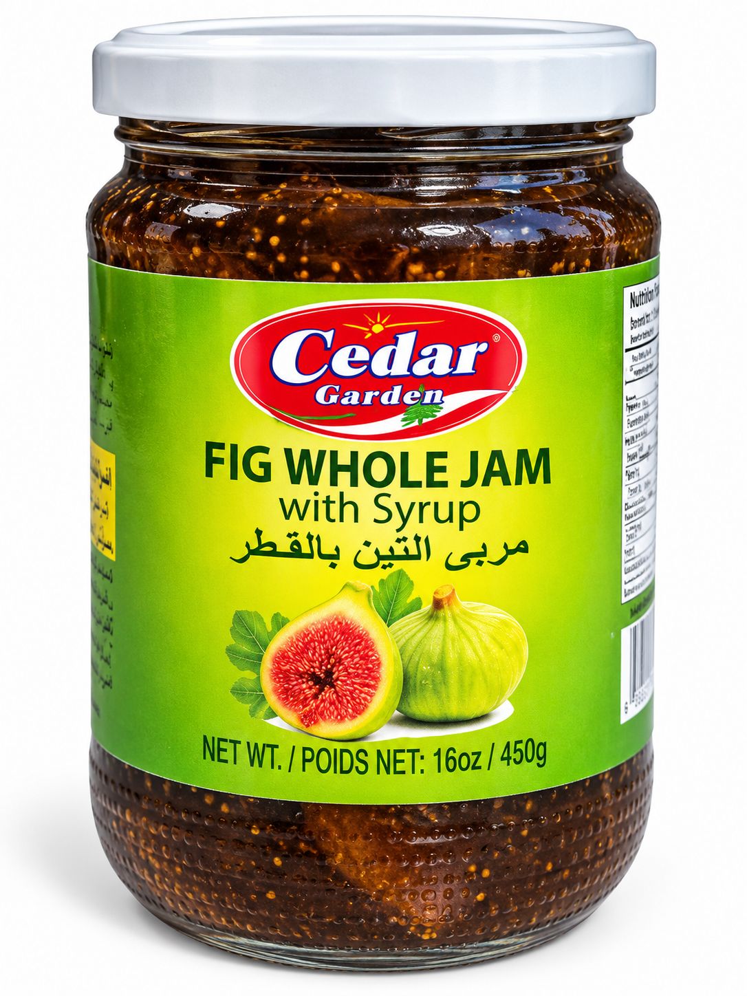 Cedar Garden Fig Jam Whole With Syrup 12x800g