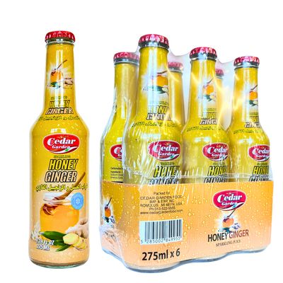 Cedar Garden Sparkling Honey Ginger 24x275ml