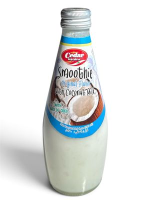 Cedar Garden Smoothie Coconut Flavor With Coconut Milk And Coconut Cubes 24x290ml