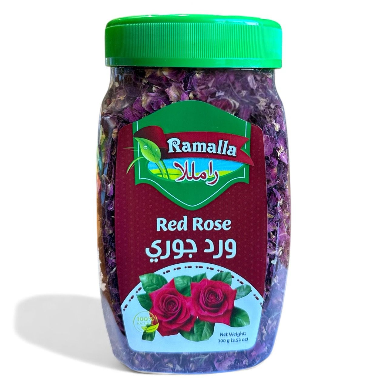 Ramalla Red Rose Pedals Jar 12x100g