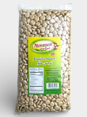 Mawassem Sweet Lupini Beans 12x2lb