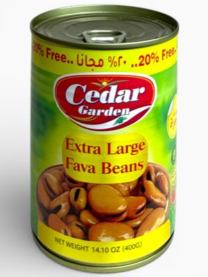 Cedar Garden Extra Large Fava Beans 24x400g