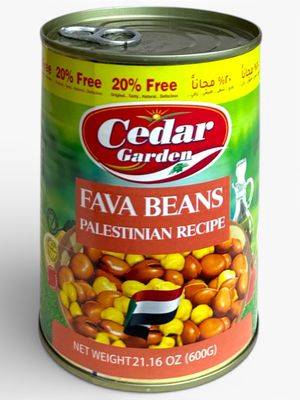 Cedar Garden Fava Beans Palestinian Recipe 24x700g