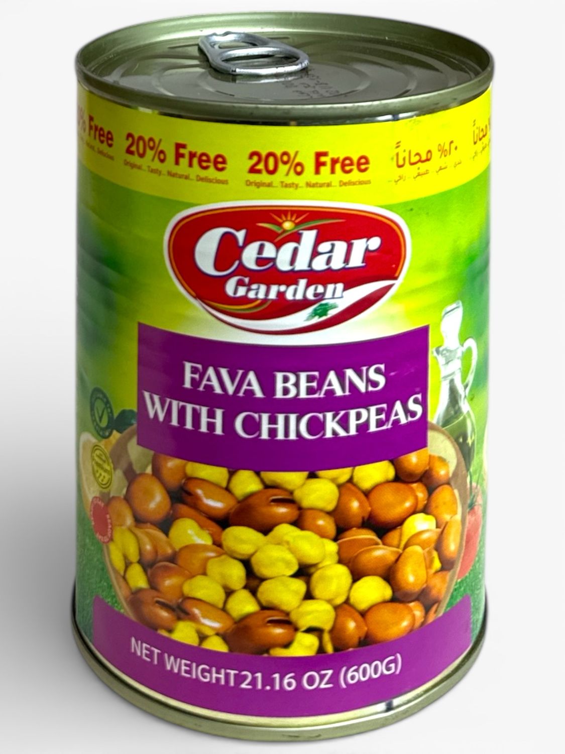 Cedar Garden Five Beans With Chickpeas 24x700g