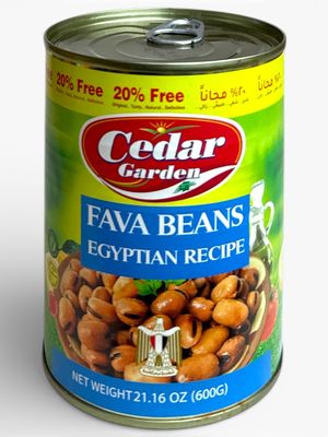 Cedar Garden Fava Beans Egyptian Recipe 24x700g