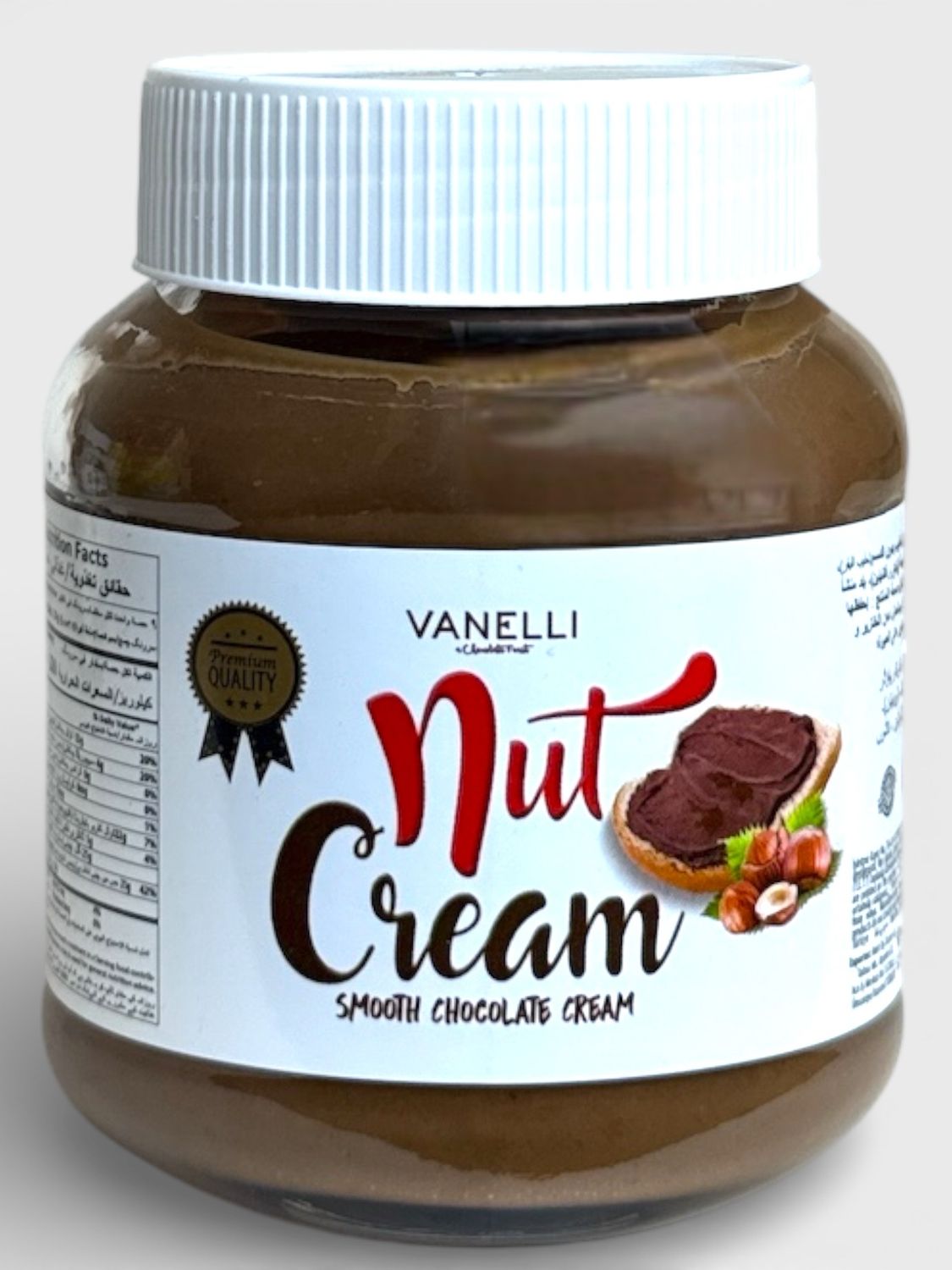 Vanelli Nut Cream Smooth Chocolate Cream