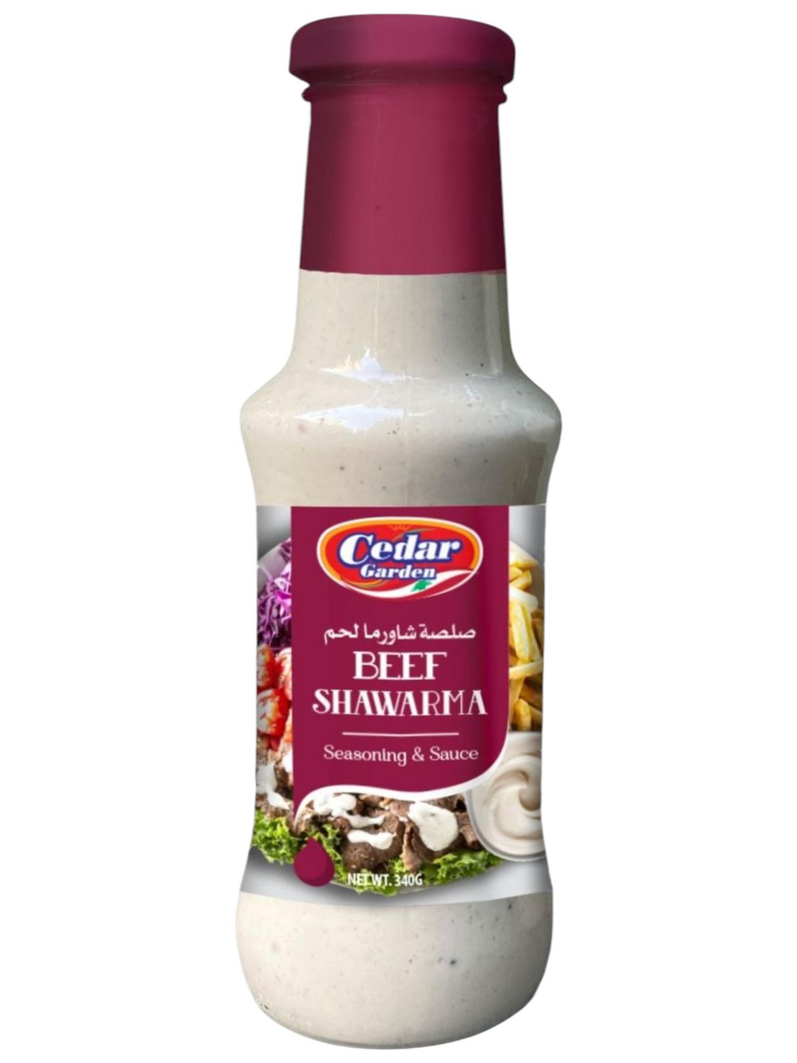 Cedar Garden Beef Shawarma Sauce 12x340g