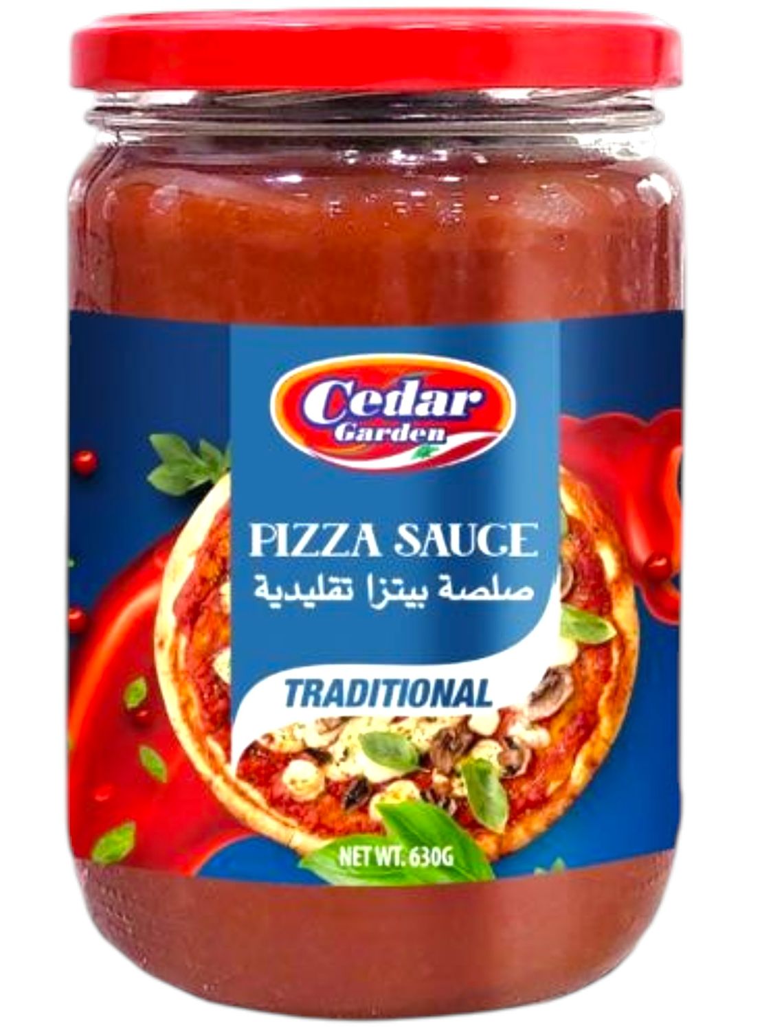 Cedar Garden Pizza Sauce (Traditional) 24x630g