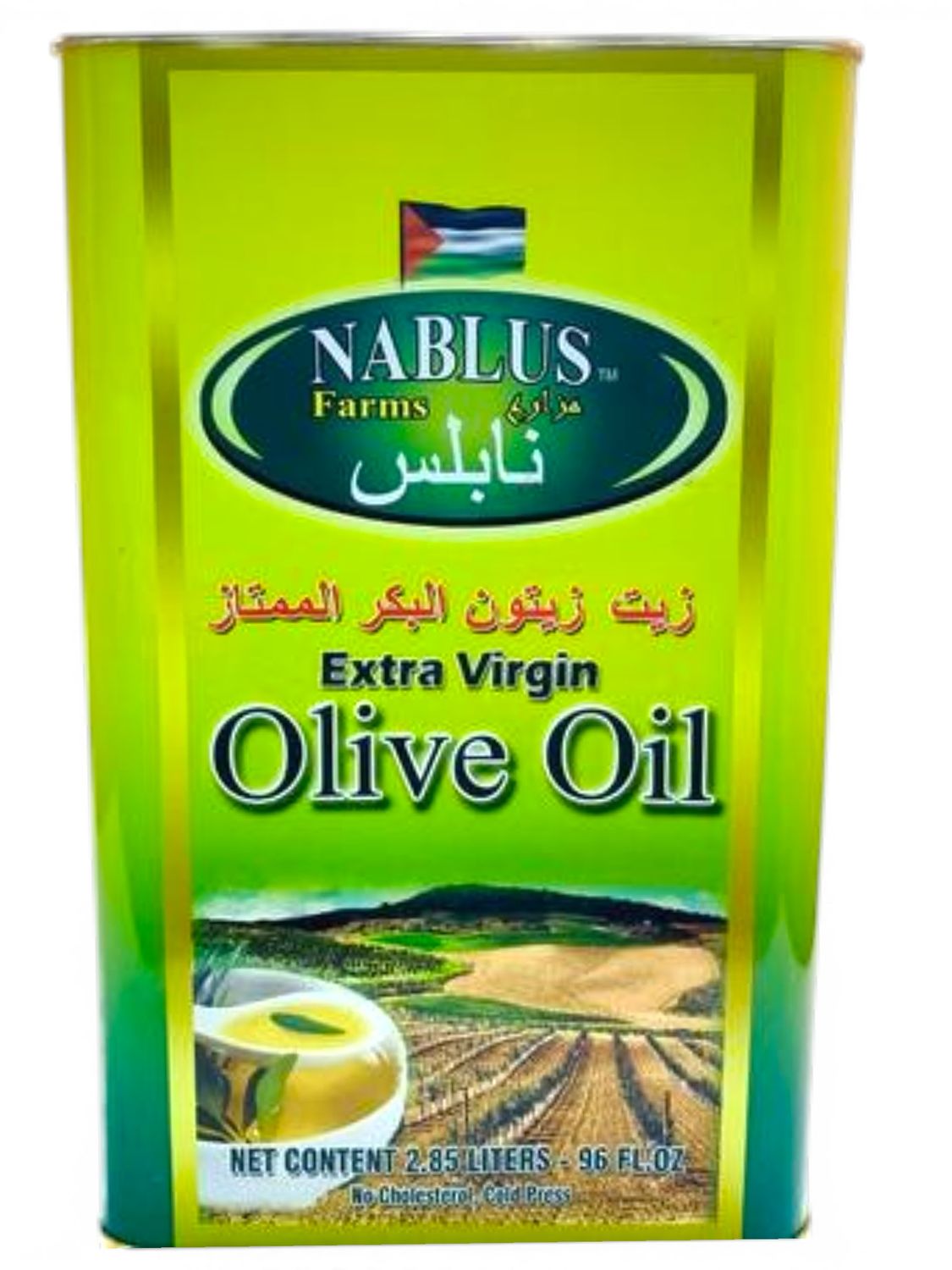 Nablus Farms Extra Virgin Olive Oil 6x2.85L