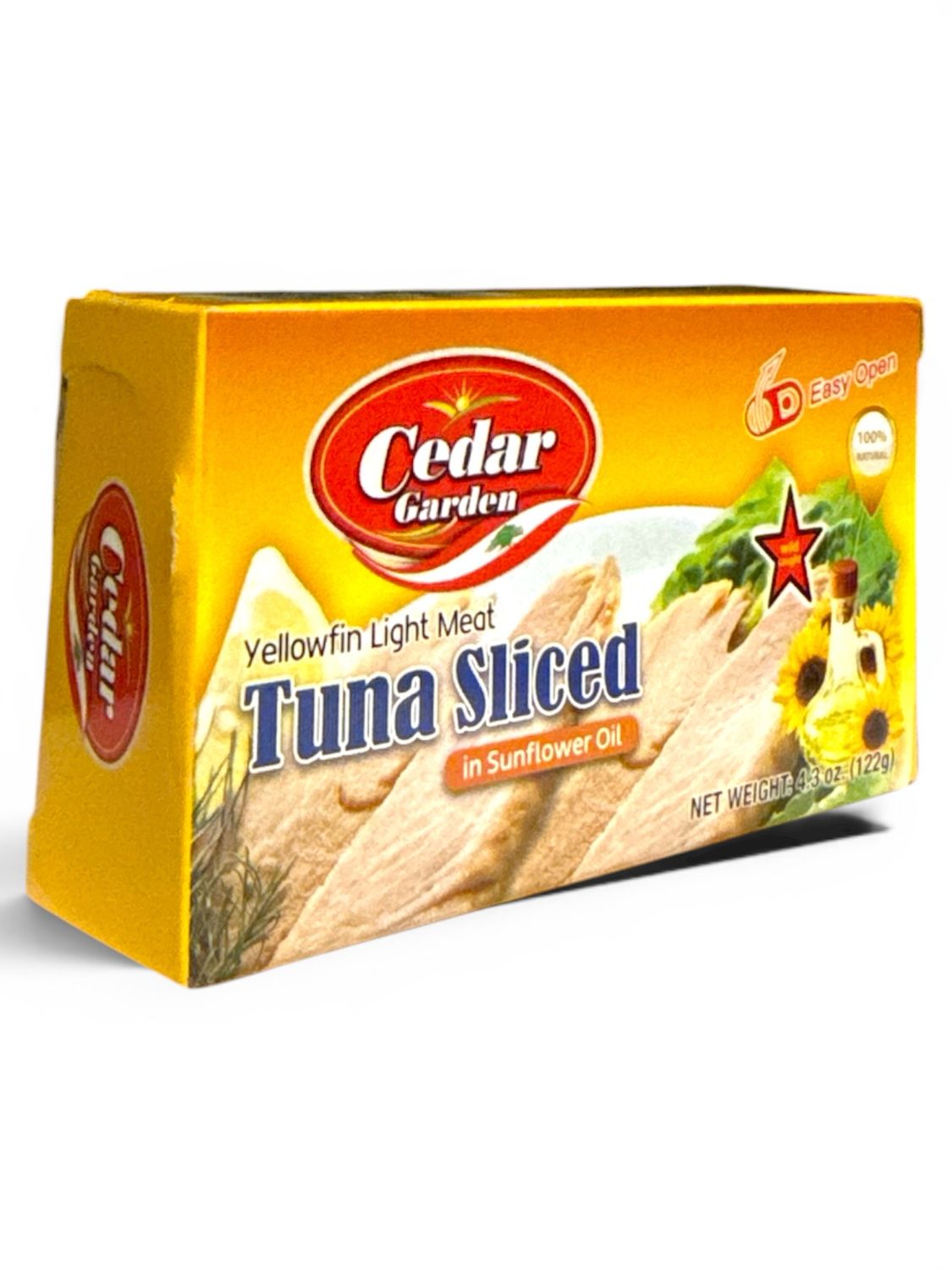 Cedar Garden Tuna Sliced Fillet With Sunflower Oil
