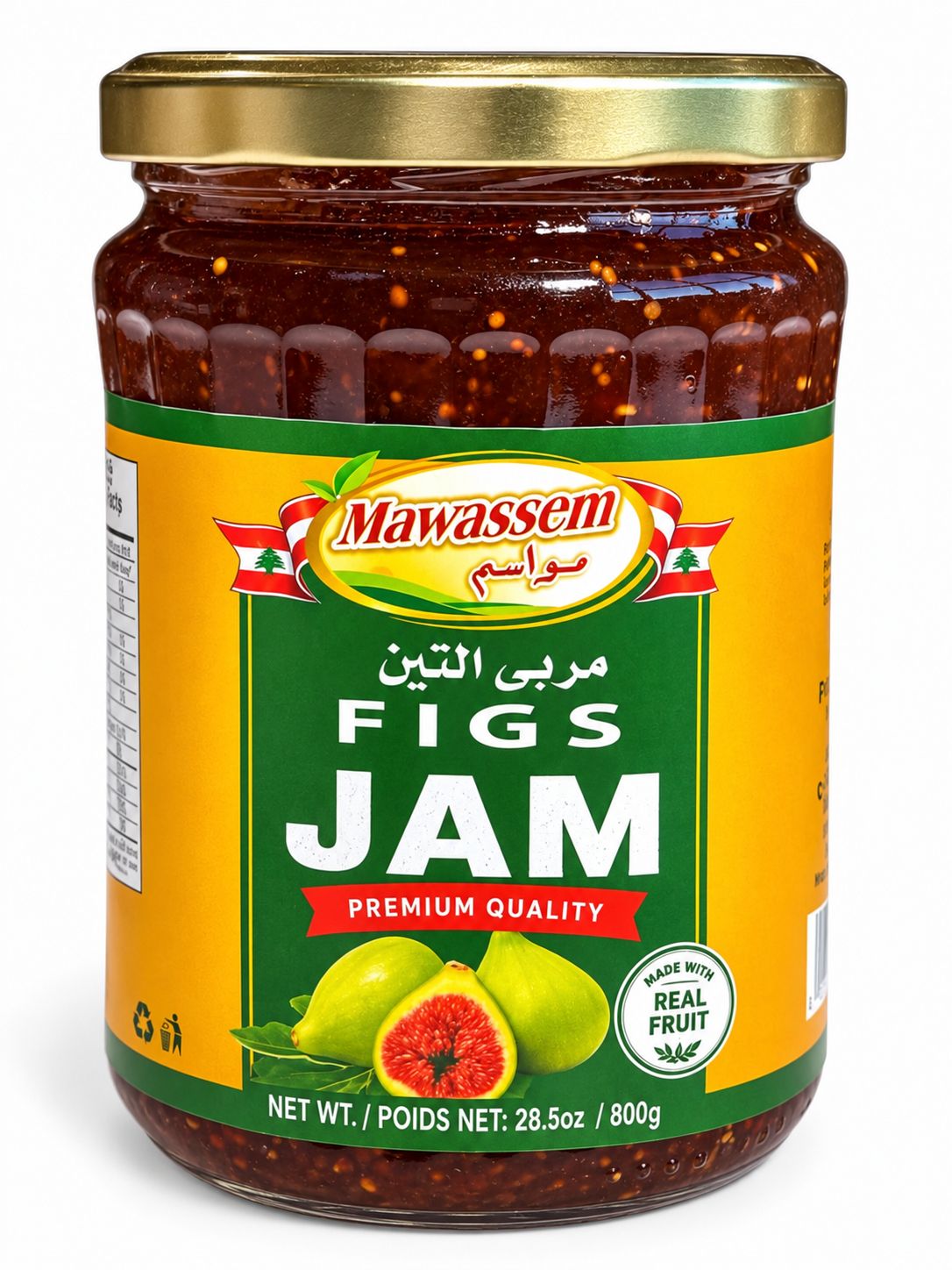 Mawassem Fig Jam 12x800g