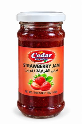 Cedar Garden Strawberry Jam 12x450g