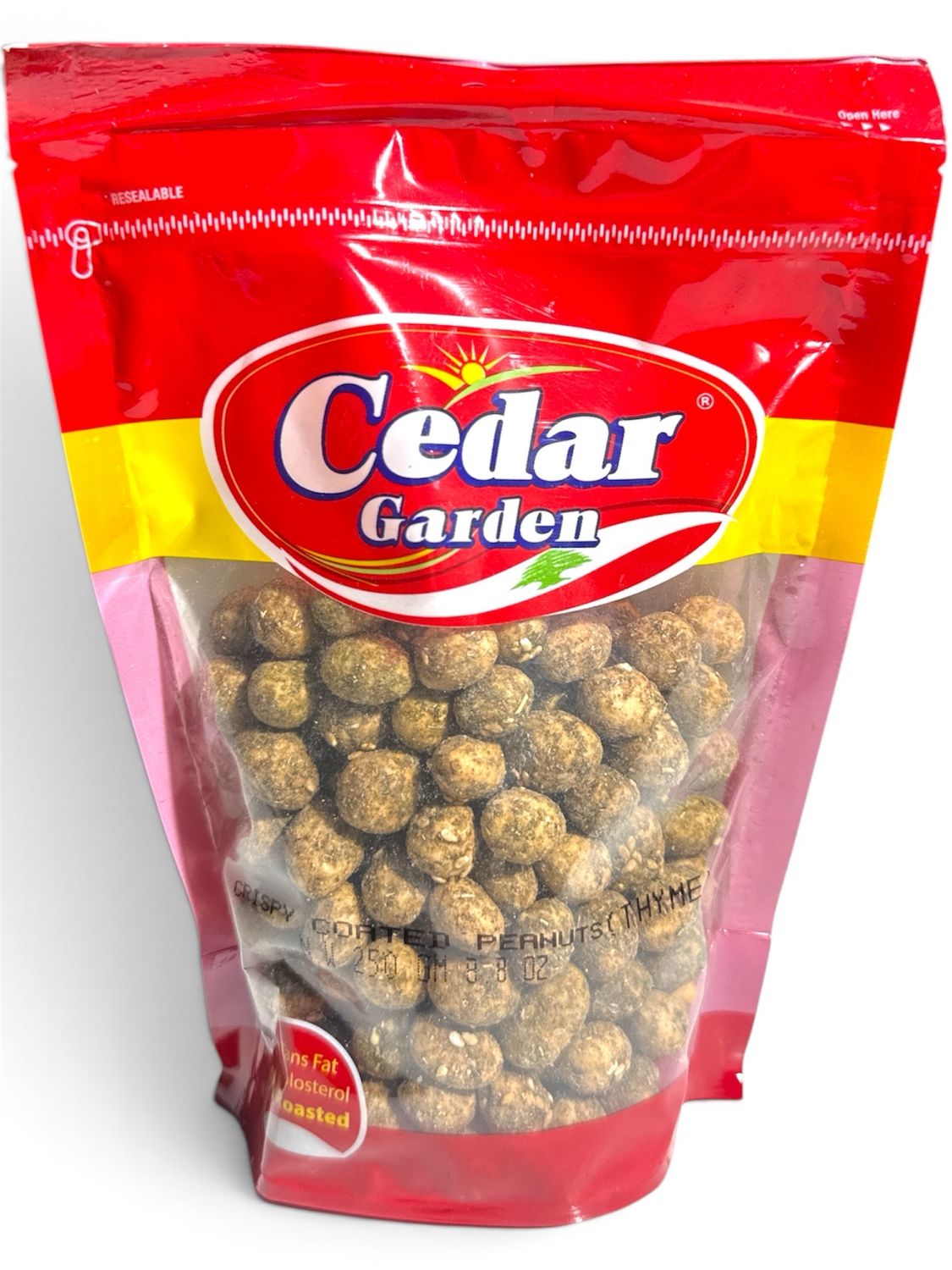Cedar Garden Crispy Coated Peanuts With Thyme (Zaatar) 10x250g