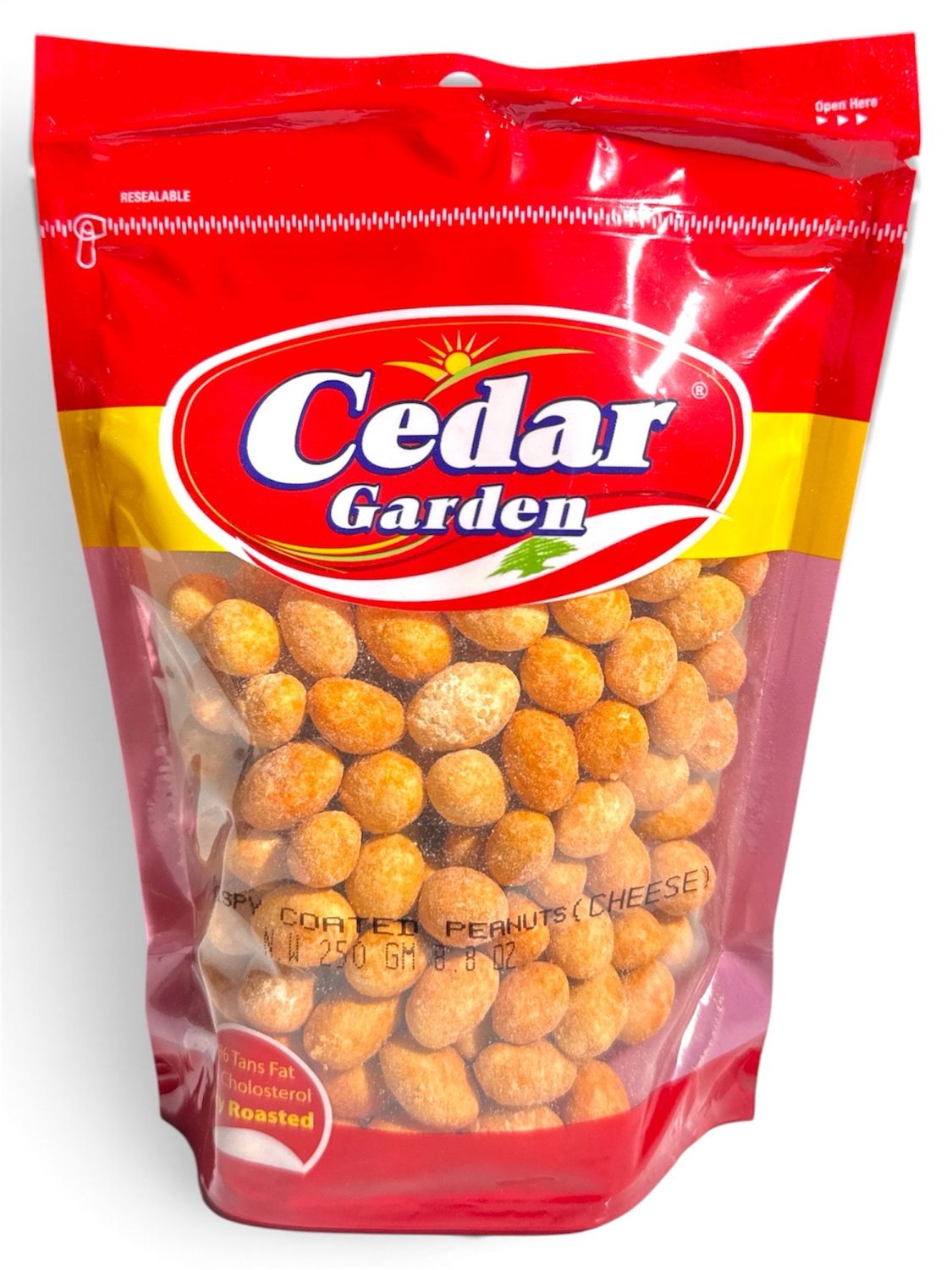 Cedar Garden Crispy Coated Peanuts With Cheese 10x250g