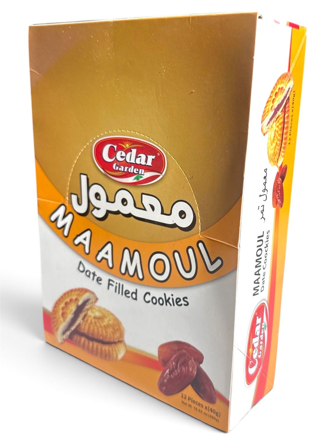 Cedar Garden (Maamoul) Date Filled Cookies 12x12x40g