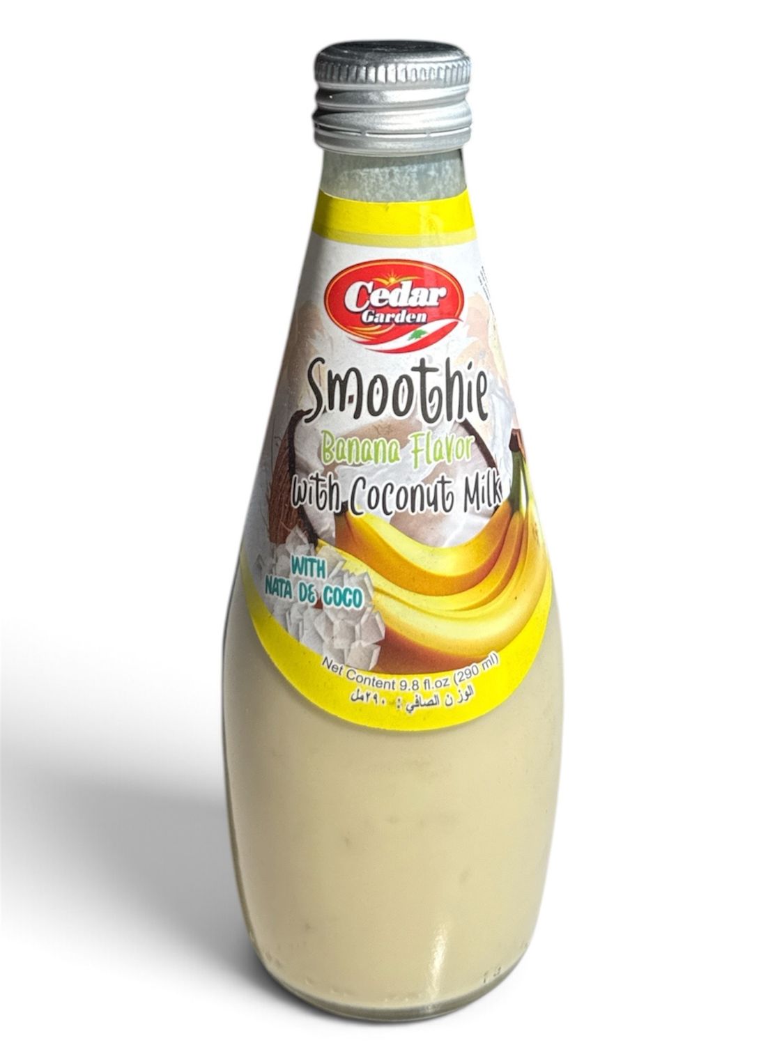 Cedar Garden Smoothie Banana Flavor With Coconut Milk And Mango Cubes 24x250ml