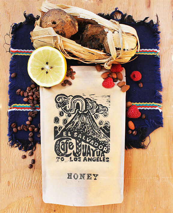 Honey Process 12 oz. dulce de panela, raspberry with pomelo citrus, &amp; clove