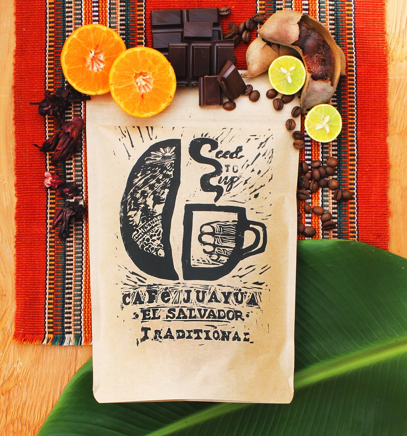 Traditional Wash Process 12 oz. dark chocolate &amp; citrus
