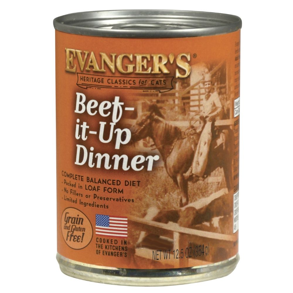 Evanger&#39;s Cat Classic, Flavor: Beef it Up, Size: 12.5oz  12/CASE