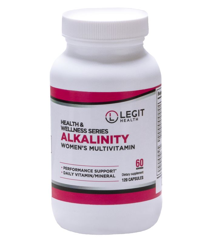 Legit alkalinity for women - 120 ct