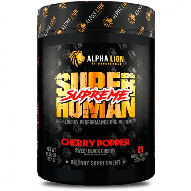 Alpha Lion Super Human Supreme Pre-Workout - Cherry Popper