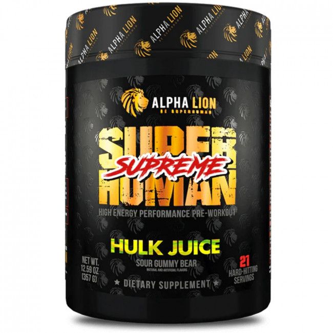 Alpha Lion Super Human Supreme Pre-Workout - Hulk Juice