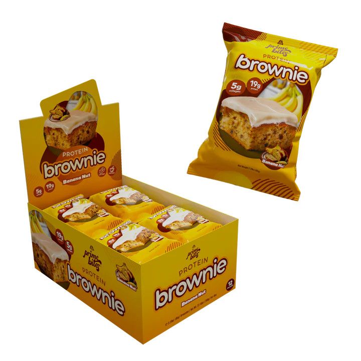 Alpha Prime Protein Brownie - Banana Nut