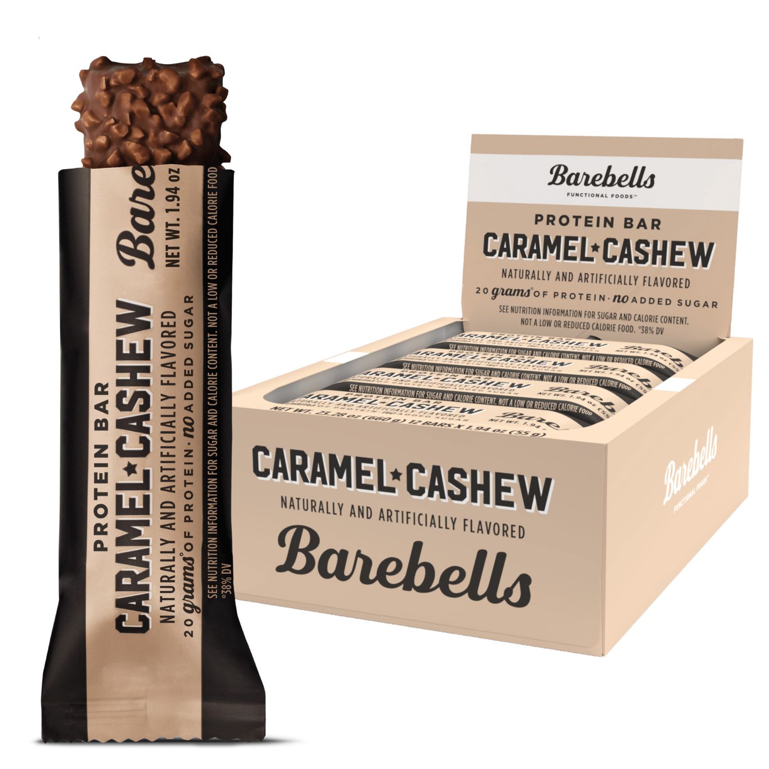 Barebells Protein Bar - caramel cashew
