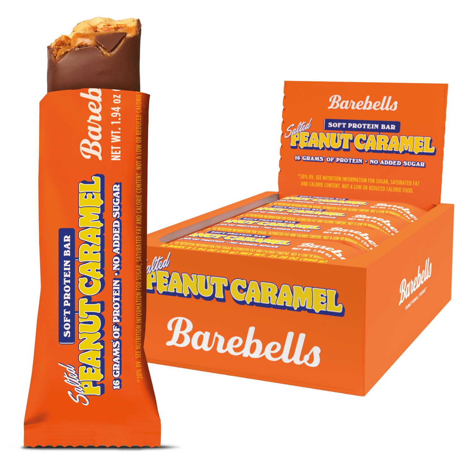 Barebells Protein Bar - salted peanut caramel