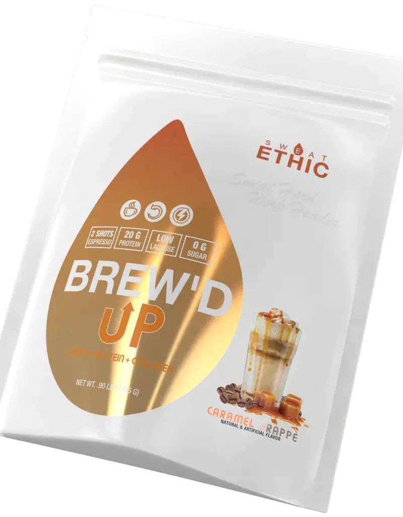 Sweat Ethic Brew&#39;d Up Caramel Frappe