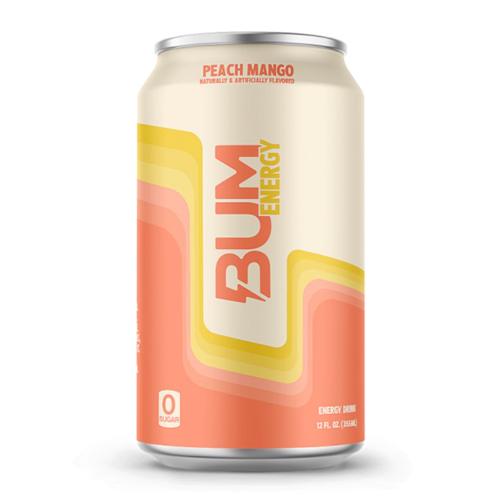 CBUM Energy RTD - peach mango