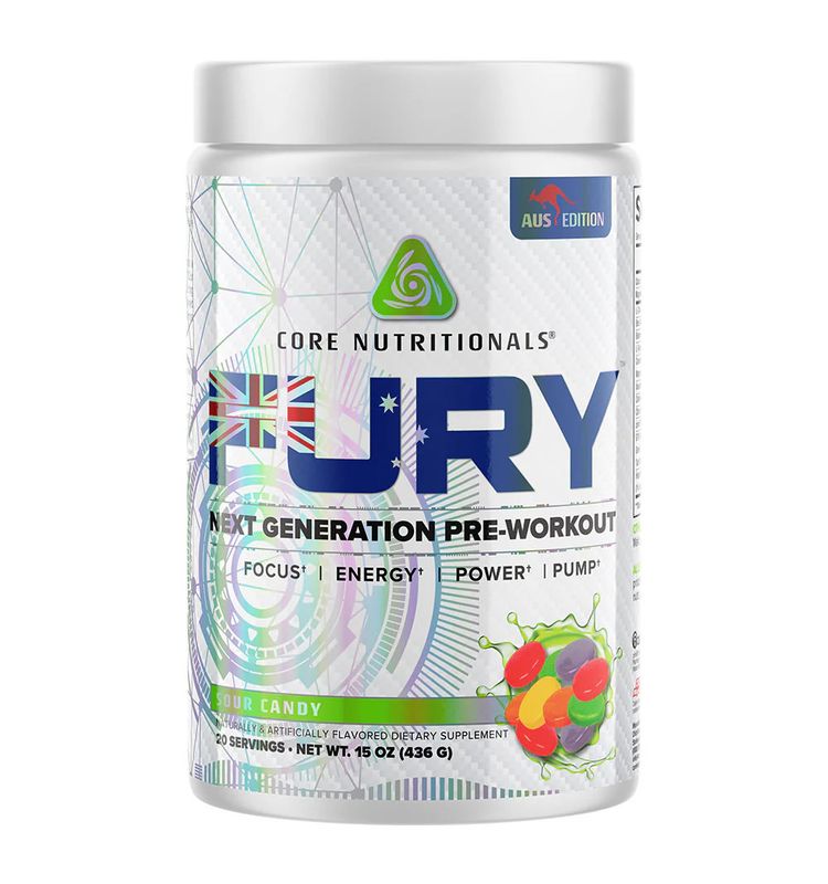Core Nutritionals Fury AUS Edition - sour candy