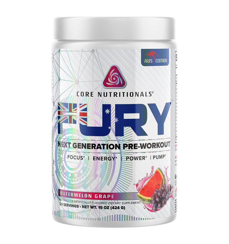 Core Nutritionals Fury AUS Edition - watermelon grape