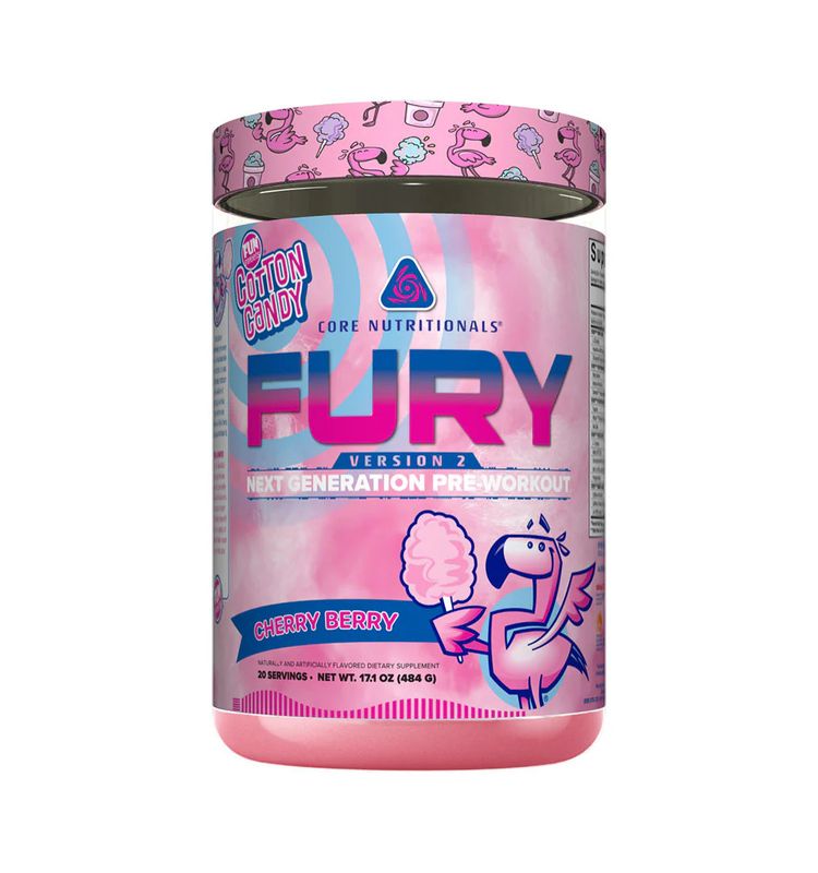 Core Nutritionals Fury V2 -  Fun Sweets Cherry Berry
