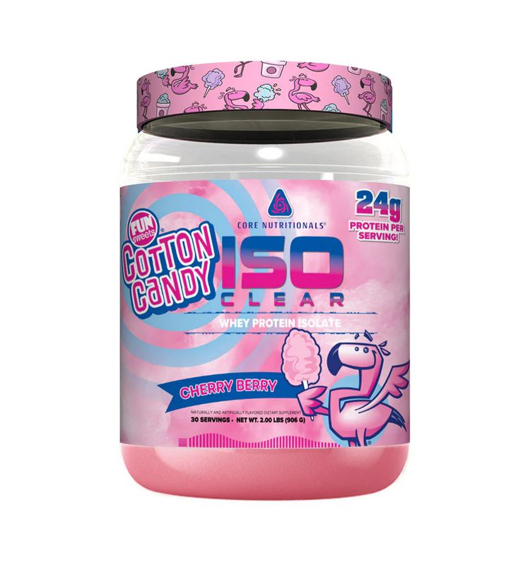 Core Nutritionals ISO CLEAR Protein - fun sweets cherry berry
