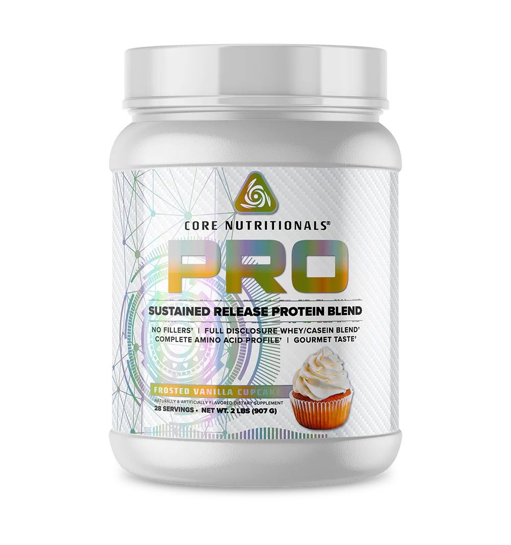Core Nutritionals PRO Protein - frosted vanilla cupcake