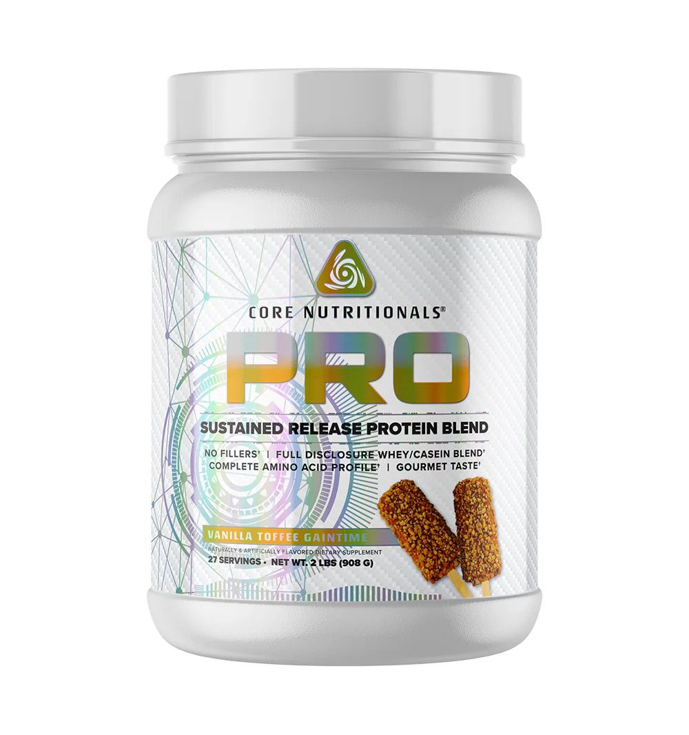 Core Nutritionals PRO Protein - vanilla toffee gaintime