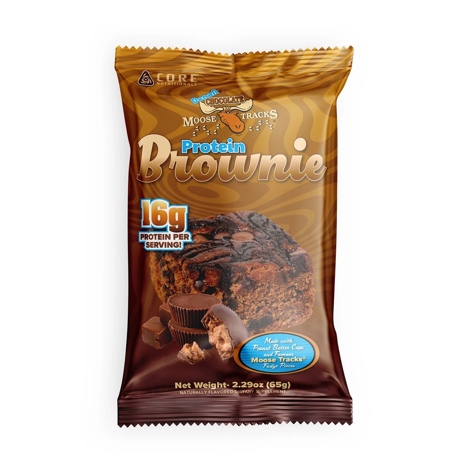 Core Nutritionals Protein Brownie - chocolate moose tracks
