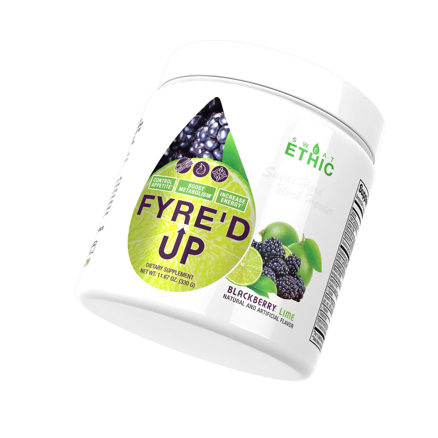 Sweat Ethic Fyre&#39;d Up - blackberry lime