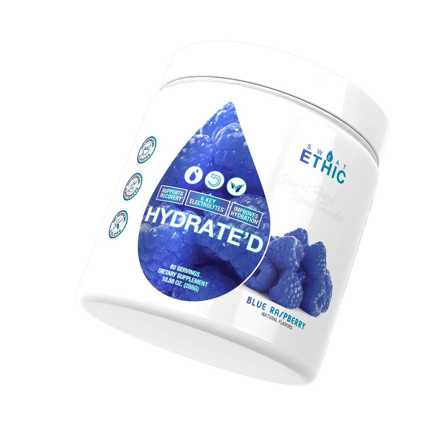 Sweat Ethic Hydrate&#39;d - blue raspberry