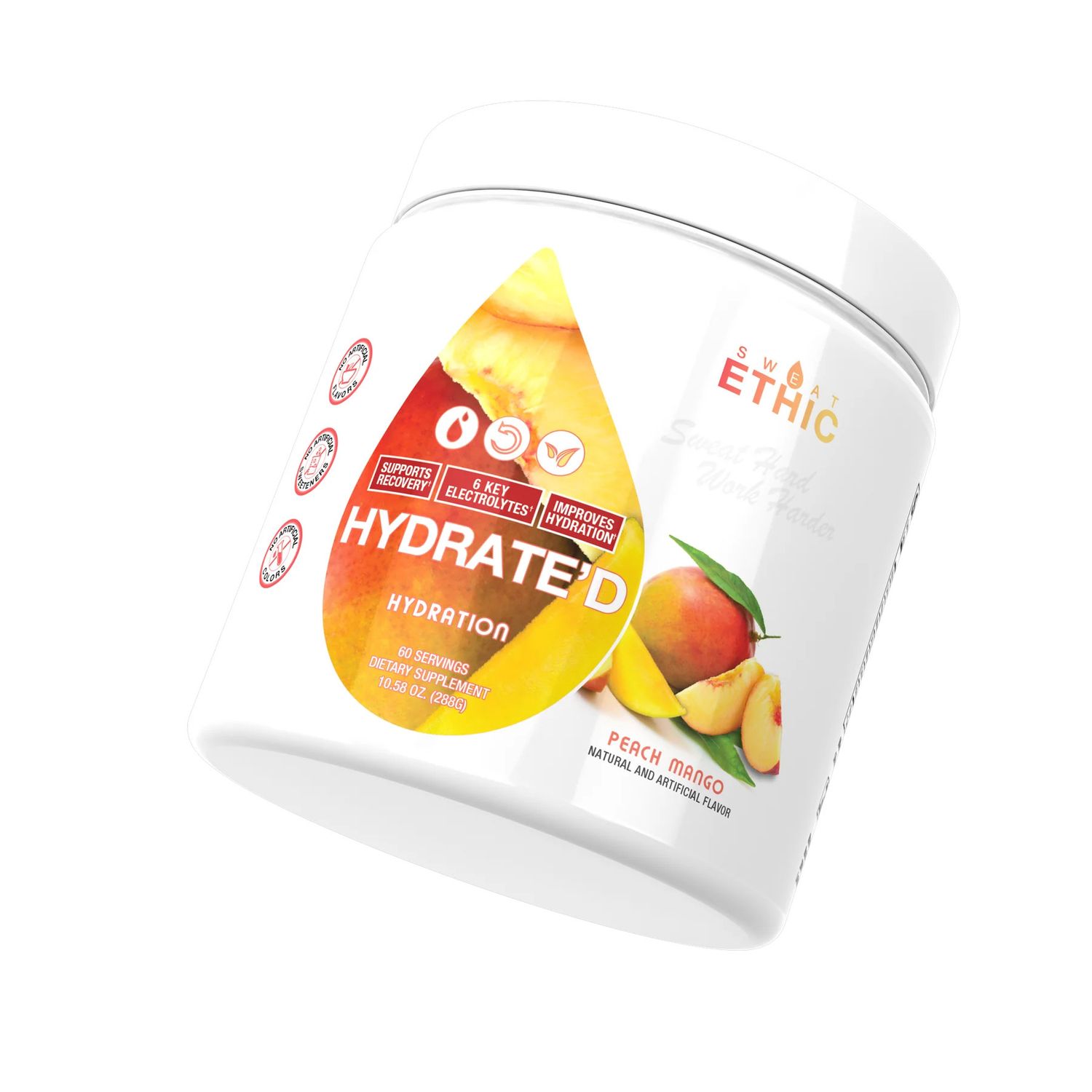 Sweat Ethic Hydrate&#39;d - peach mango