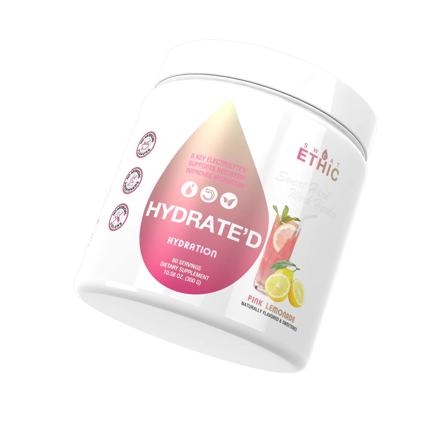Sweat Ethic Hydrate&#39;d - pink lemonade