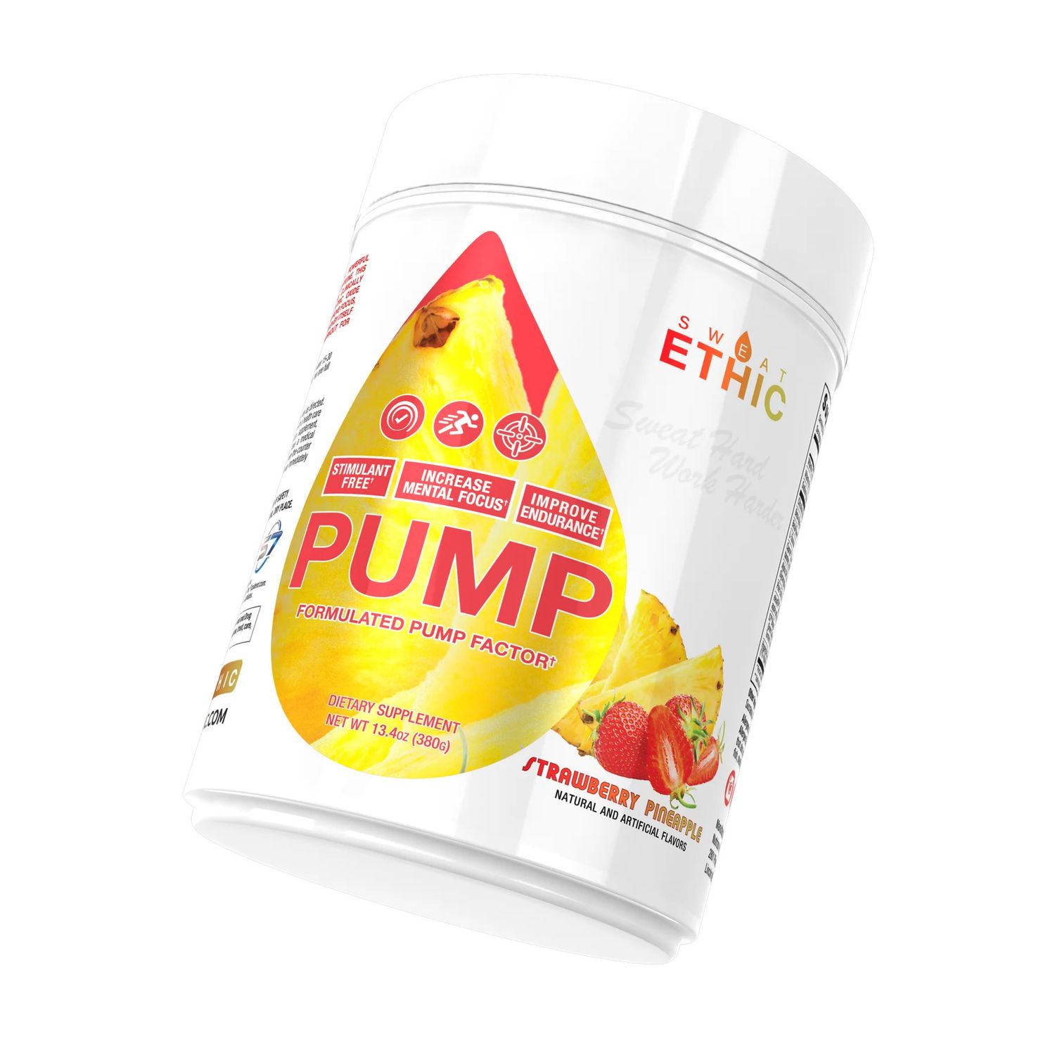 Sweat Ethic PUMP - strawberry pineapple