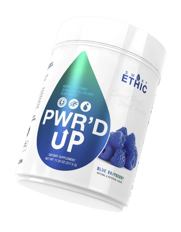 Sweat Ethic Pwr'd Up Blue Raspberry