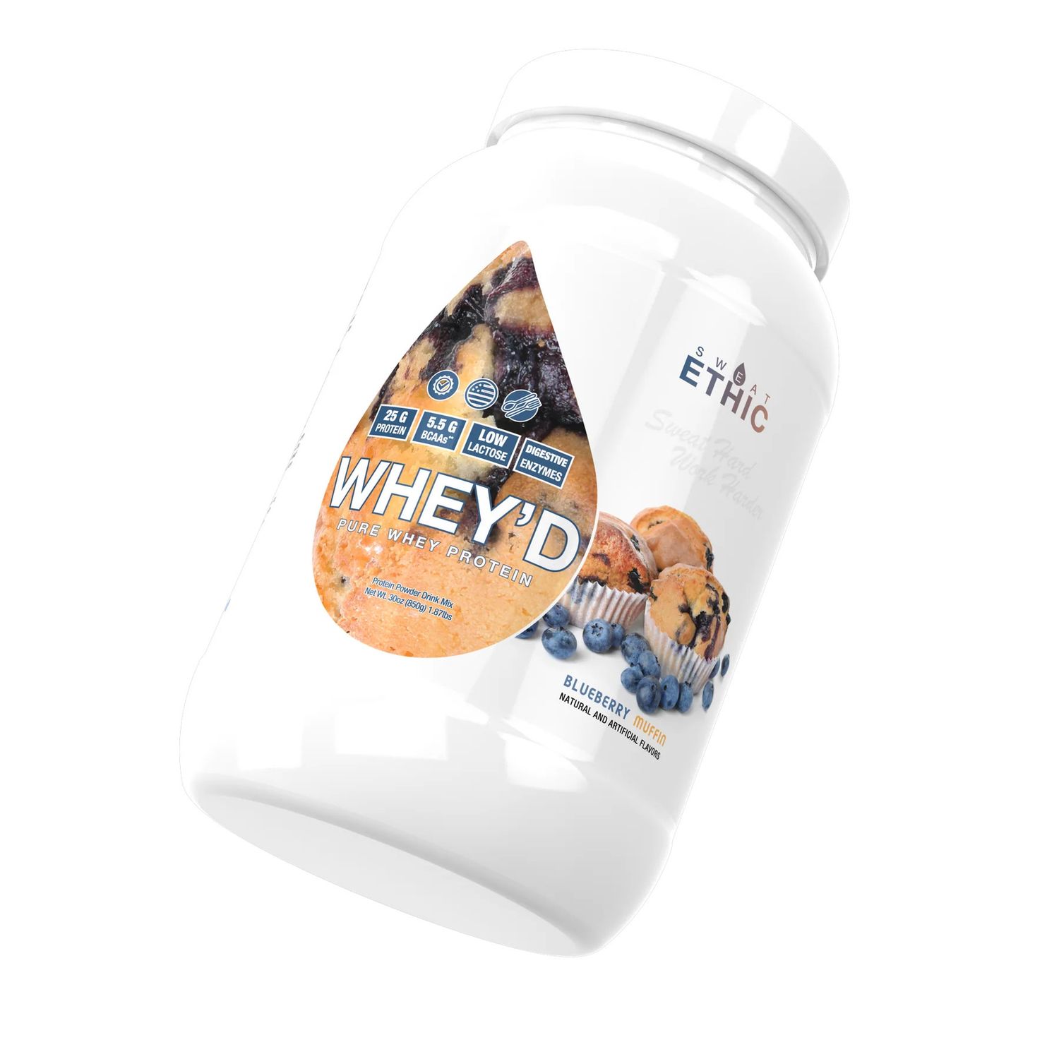 Sweat Ethic Whey&#39;d - blueberry muffin