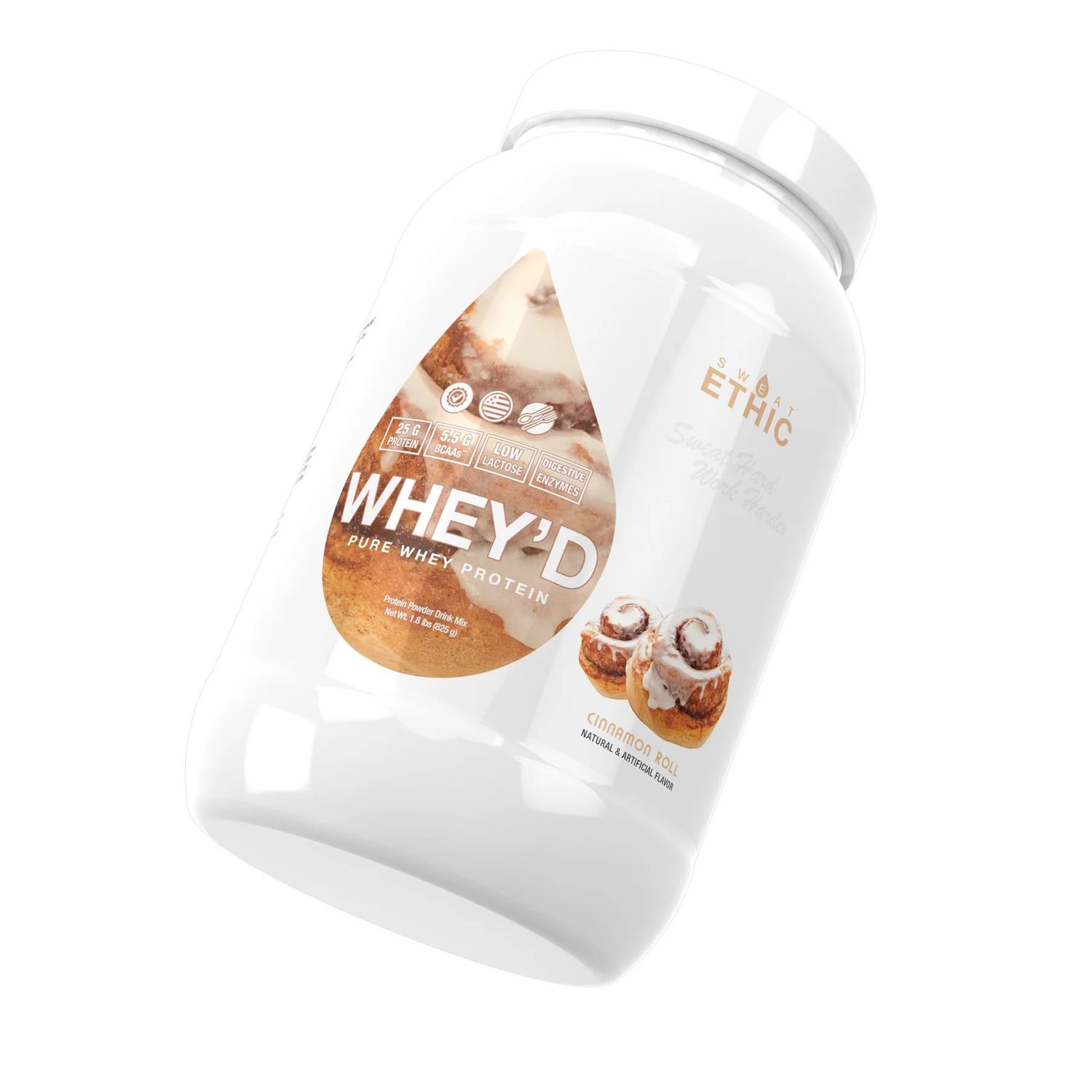 Sweat Ethic Whey&#39;d Cinnamon Roll